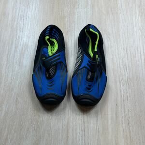 Nerf Blue Black Neon Green Barefoot Swim Beach Pool Aqua Water Shoes 2/3